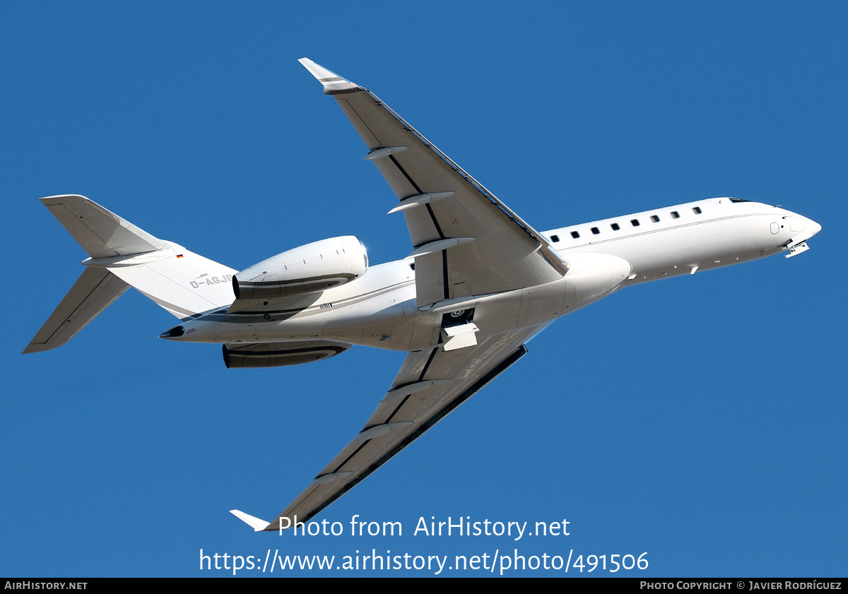 Aircraft Photo of D-AGJP | Bombardier Global 6000 (BD-700-1A10) | AirHistory.net #491506