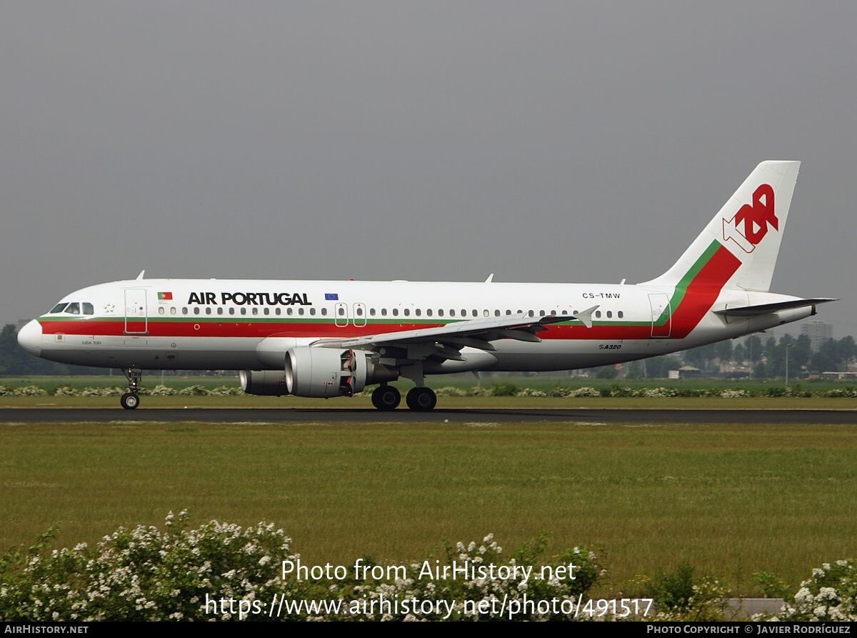 Aircraft Photo of CS-TMW | Airbus A320-214 | TAP Air Portugal | AirHistory.net #491517