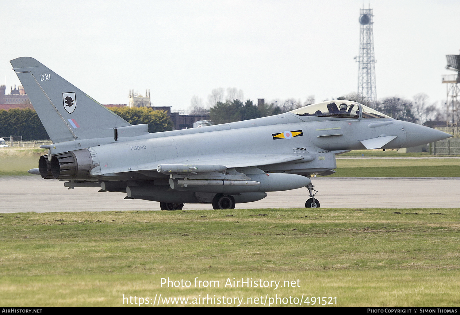 Aircraft Photo of ZJ939 | Eurofighter EF-2000 Typhoon FGR4 | UK - Air Force | AirHistory.net #491521