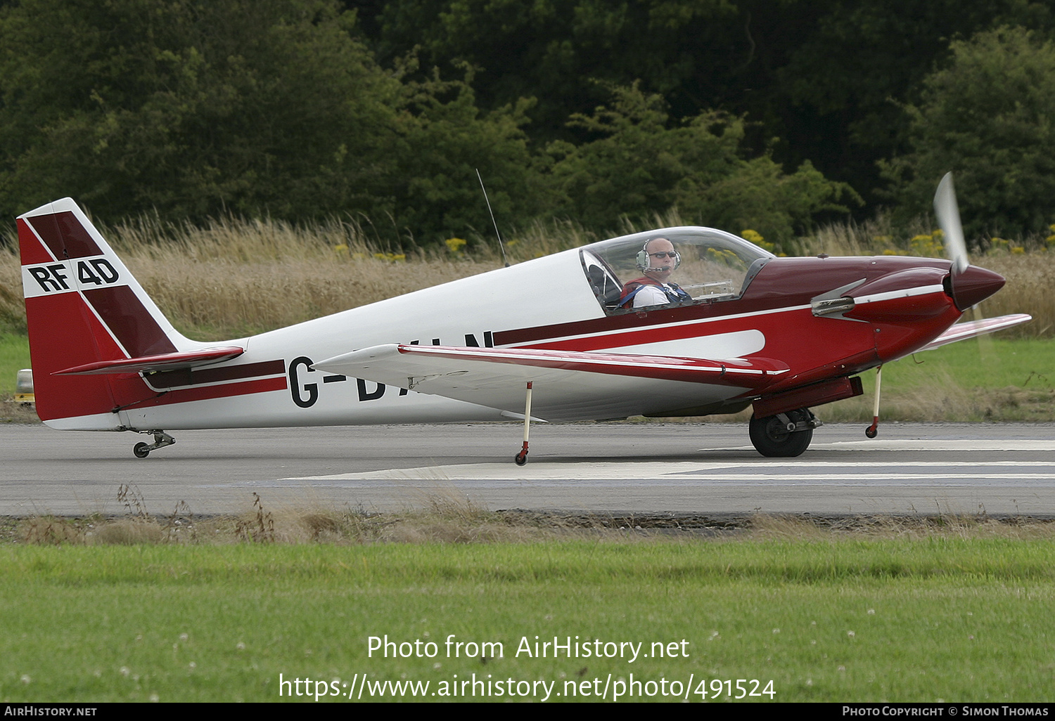 Aircraft Photo of G-BXLN | Fournier RF-4D | AirHistory.net #491524