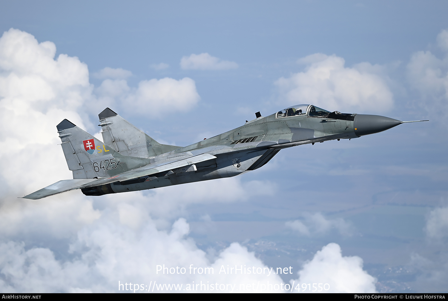 Aircraft Photo of 6425 | Mikoyan-Gurevich MiG-29A (9-12A) | Slovakia - Air Force | AirHistory.net #491550