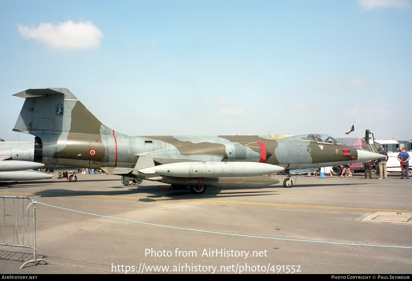 Aircraft Photo of MM6831 | Lockheed F-104S/ASA Starfighter | Italy - Air Force | AirHistory.net #491552