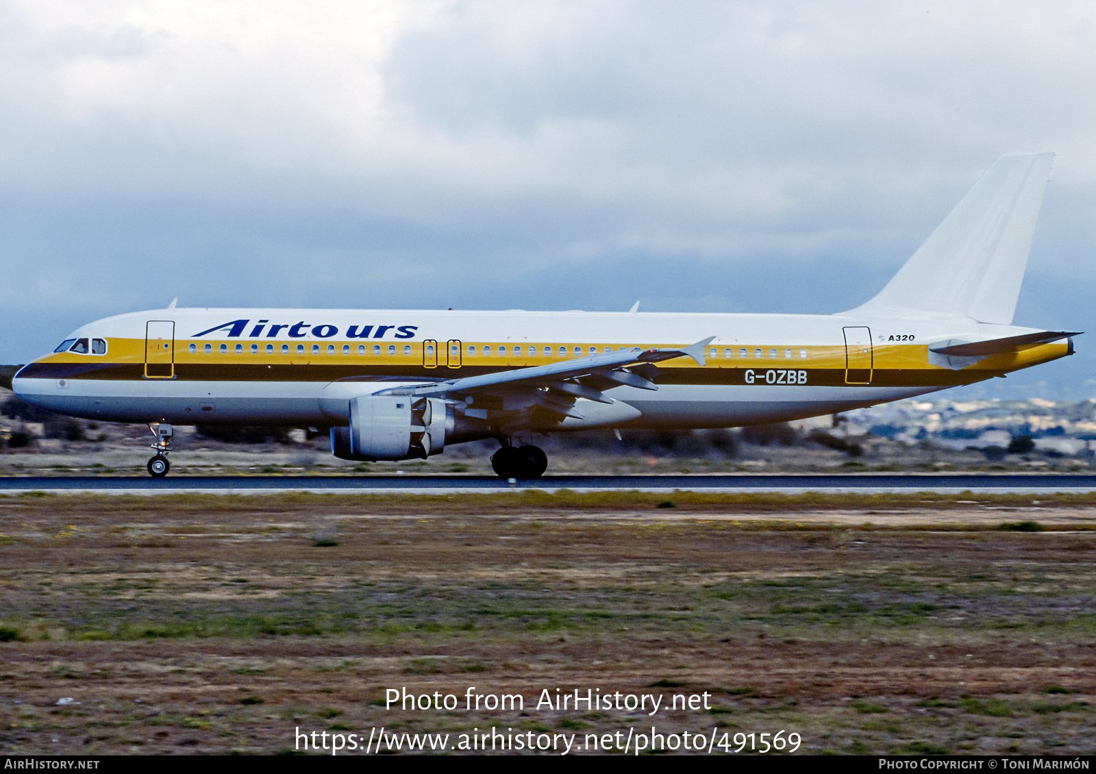 Aircraft Photo of G-OZBB | Airbus A320-211 | Airtours International | AirHistory.net #491569