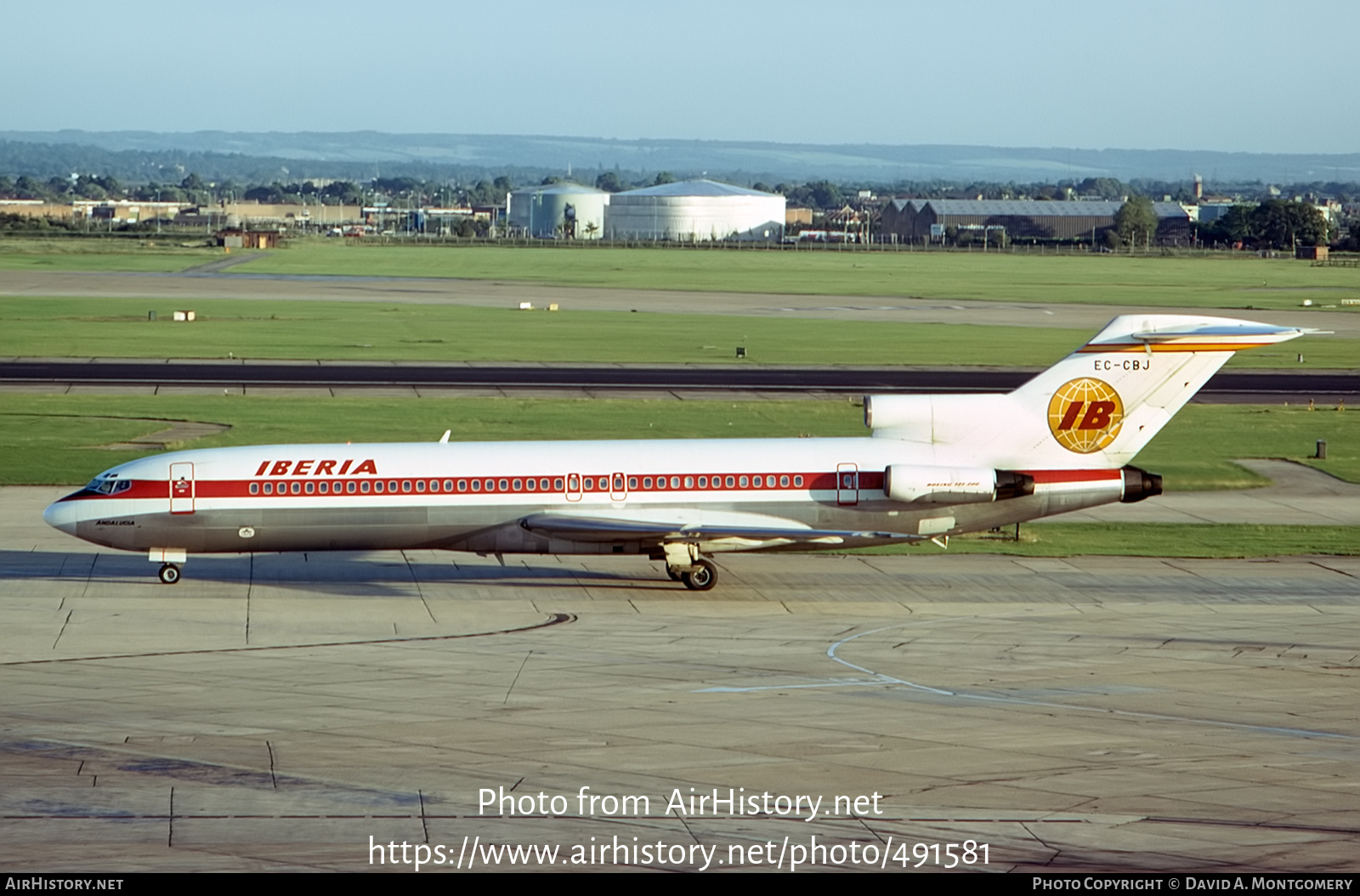 Aircraft Photo of EC-CBJ | Boeing 727-256/Adv | Iberia | AirHistory.net #491581