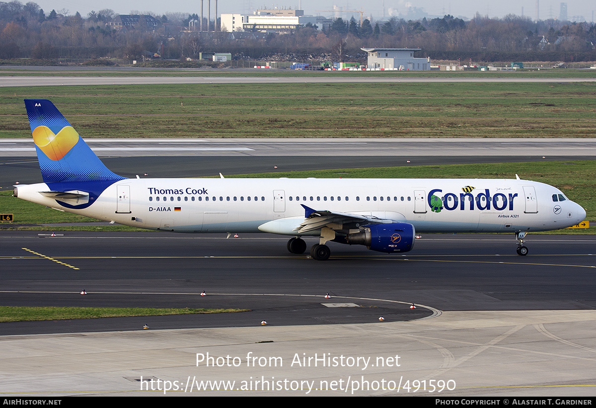 Aircraft Photo of D-AIAA | Airbus A321-211 | Condor Flugdienst | AirHistory.net #491590