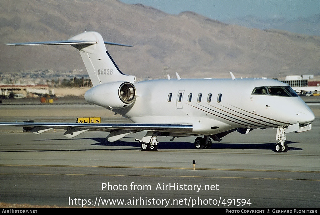 Aircraft Photo of N60SB | Bombardier Challenger 300 (BD-100-1A10) | AirHistory.net #491594