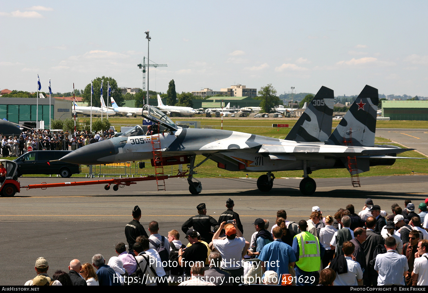 Aircraft Photo of 305 | Sukhoi Su-27SK | Russia - Air Force | AirHistory.net #491629