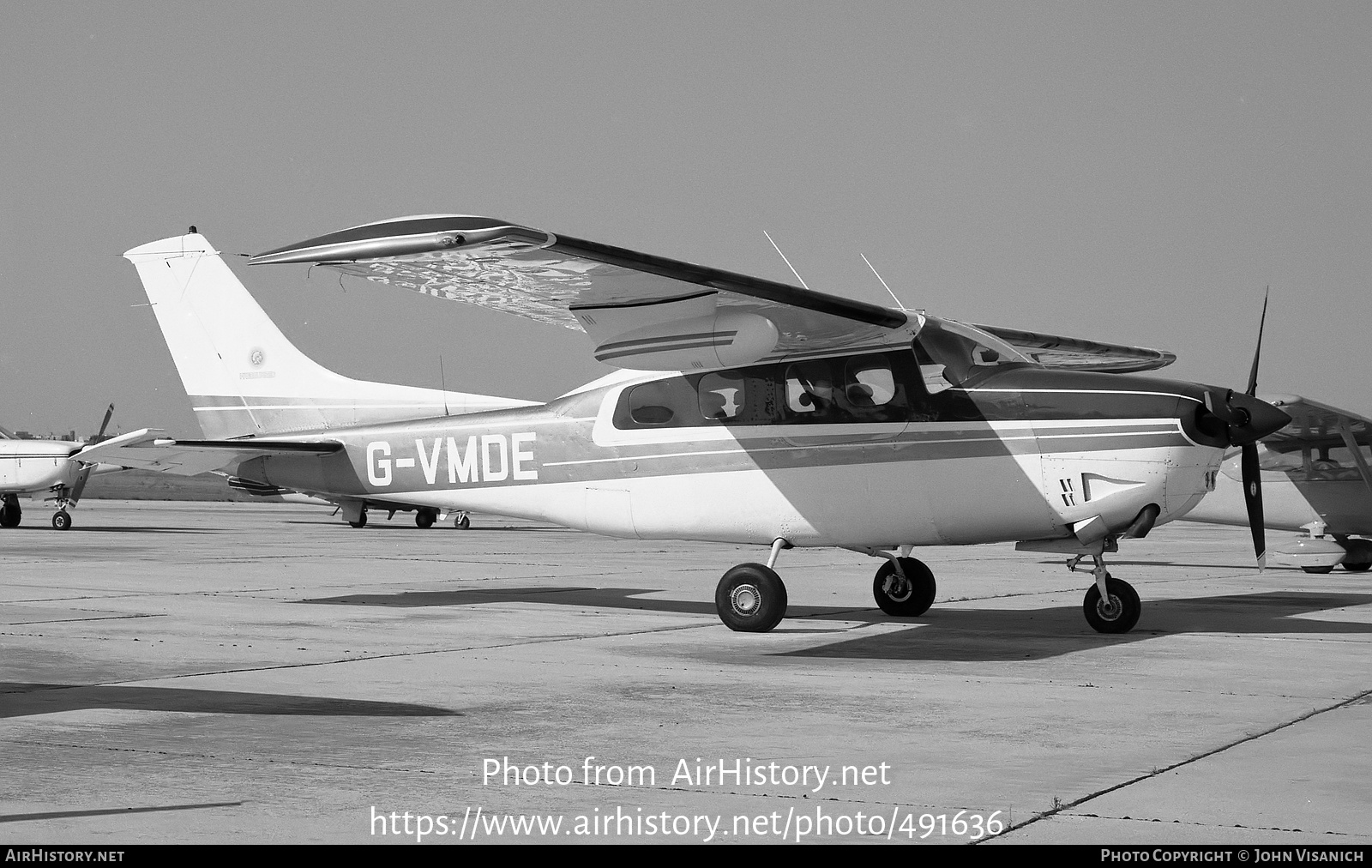 Aircraft Photo of G-VMDE | Cessna P210N Pressurized Centurion II | AirHistory.net #491636