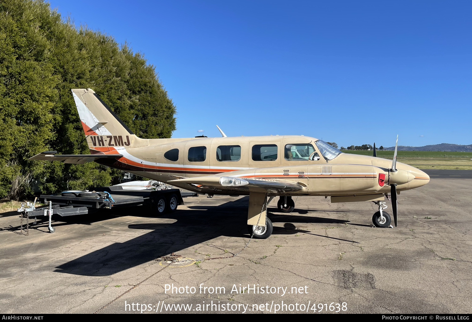 Aircraft Photo of VH-ZMJ | Piper PA-31-325 Navajo C/R | AirHistory.net #491638