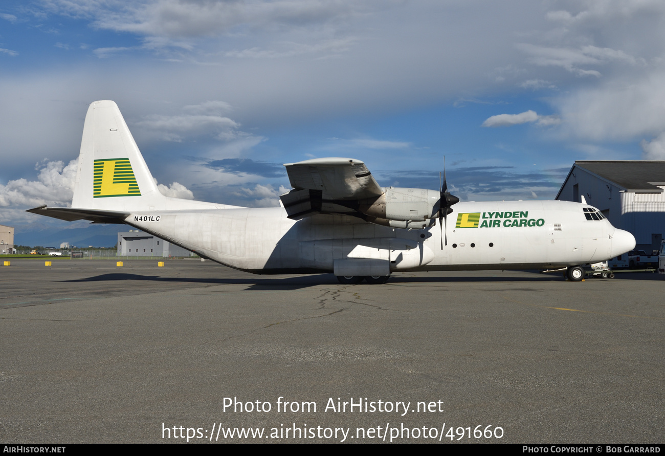 Aircraft Photo of N401LC | Lockheed L-100-30 Hercules (382G) | Lynden Air Cargo | AirHistory.net #491660