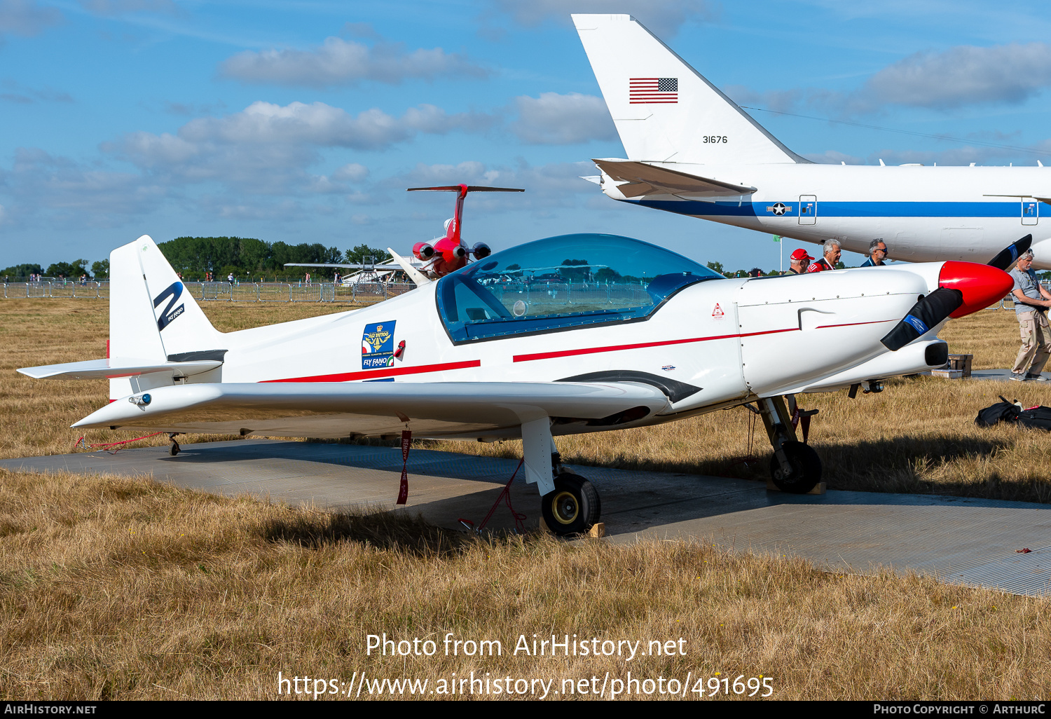 Aircraft Photo of I-9518 | Vidor Asso IV Whisky | Fly Fano Team | AirHistory.net #491695