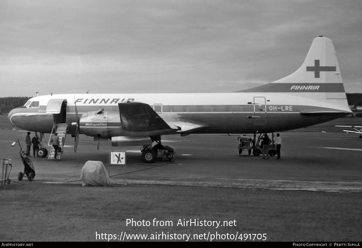 Aircraft Photo of OH-LRE | Convair 440-40 Metropolitan | Finnair | AirHistory.net #491705