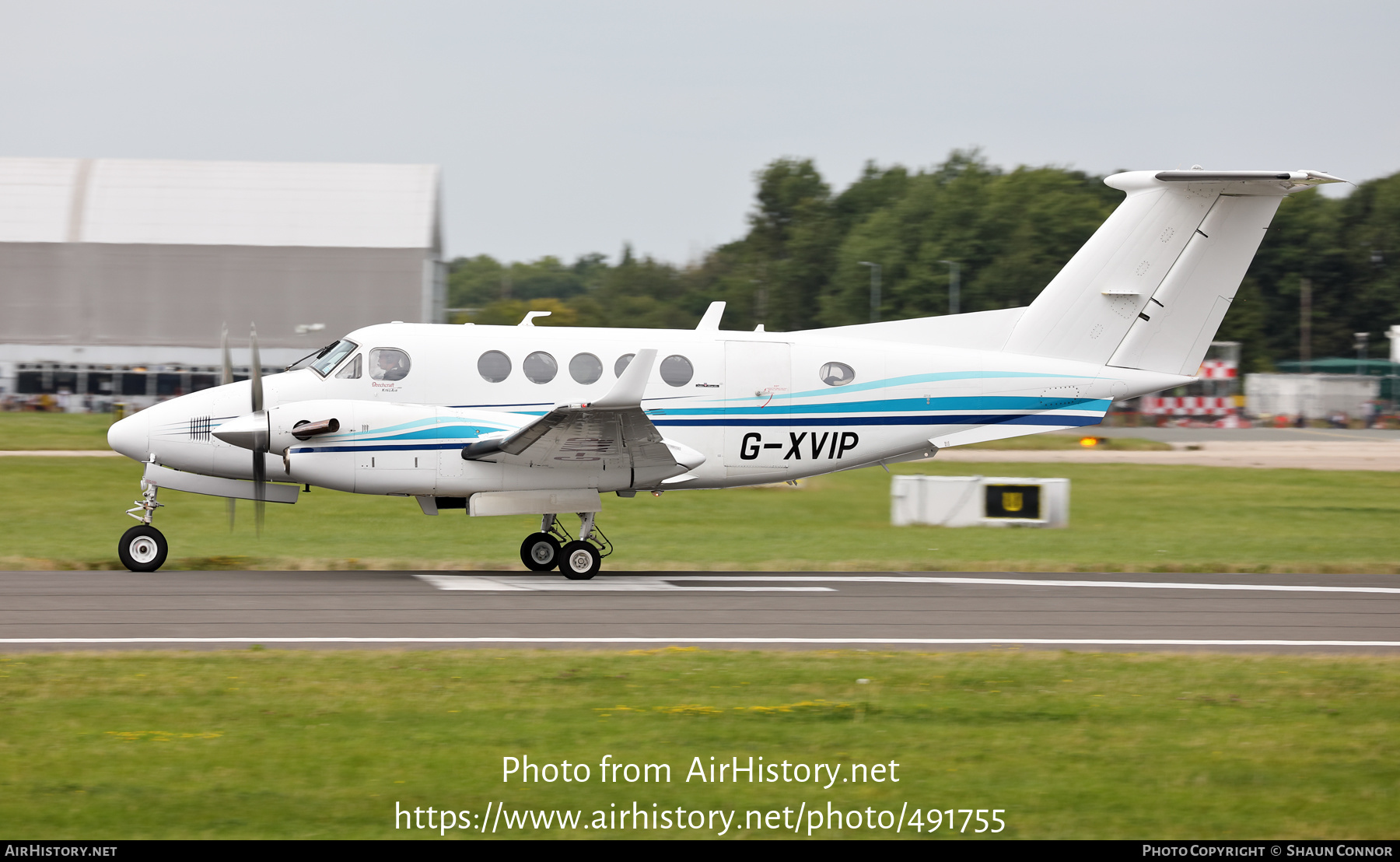 Aircraft Photo Of G Xvip Beech 200 Super King Air Capital Air