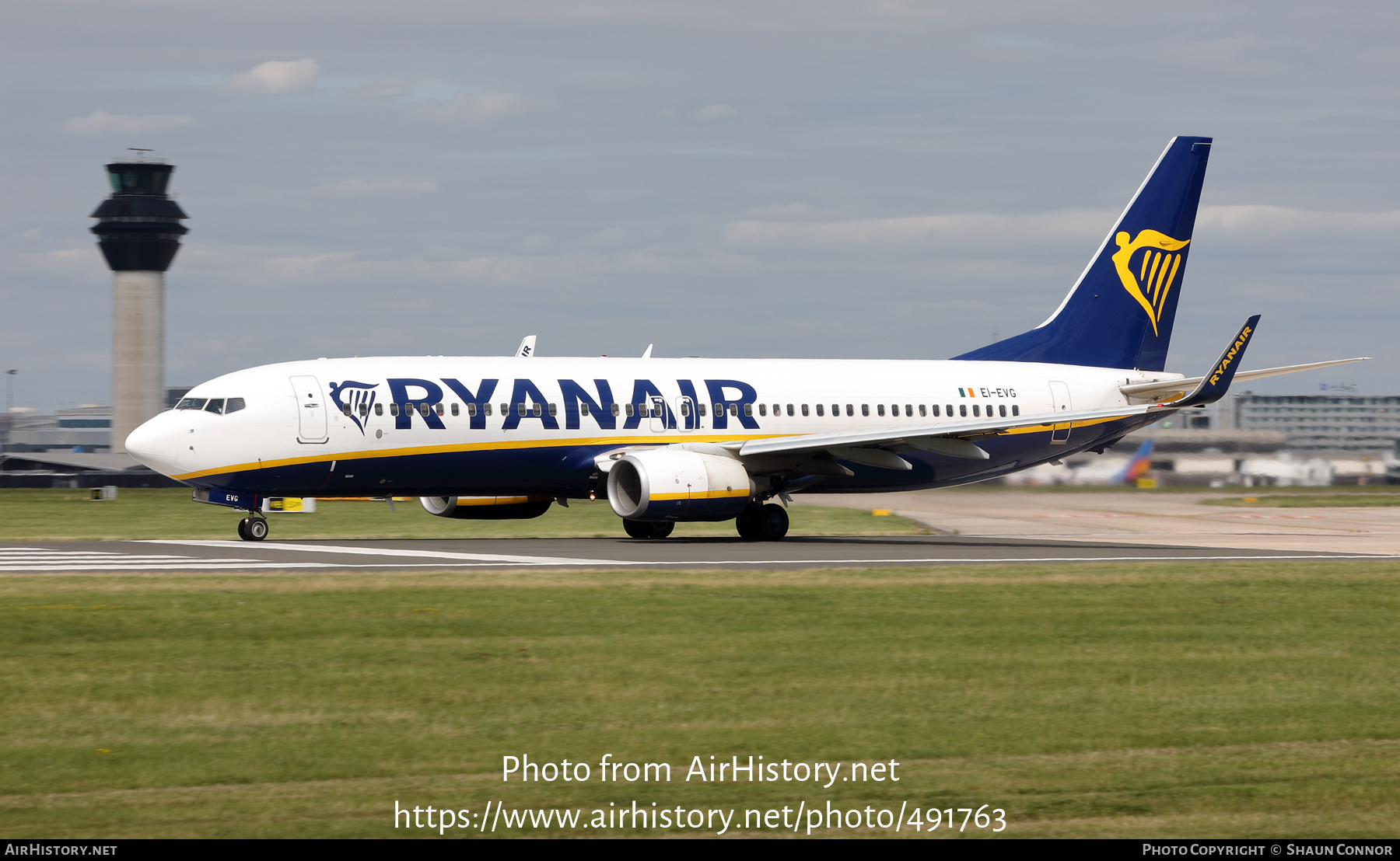 Aircraft Photo of EI-EVG | Boeing 737-8AS | Ryanair | AirHistory.net #491763