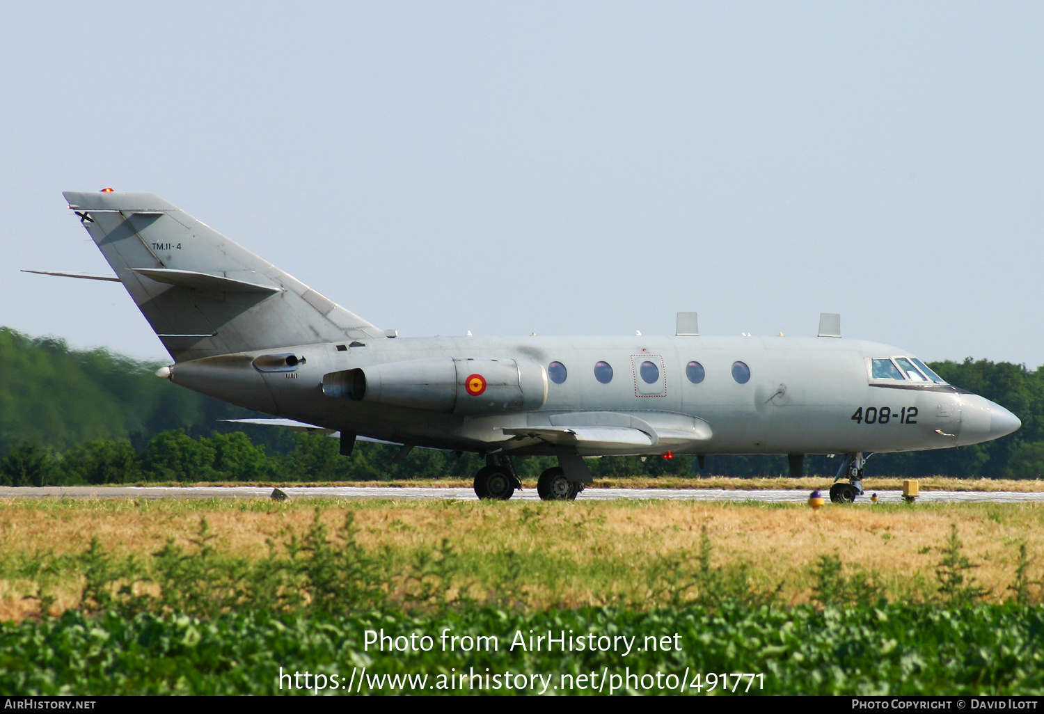 Aircraft Photo of TM.11-4 | Dassault Falcon 20E | Spain - Air Force | AirHistory.net #491771