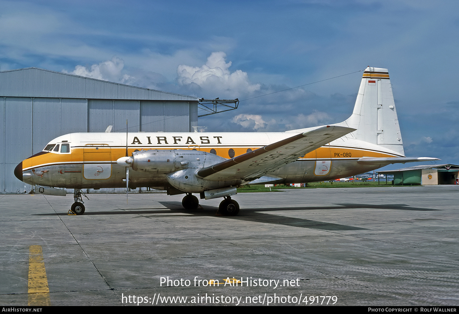 Aircraft Photo of PK-OBQ | Hawker Siddeley HS-748 Srs2A/209 | Airfast | AirHistory.net #491779