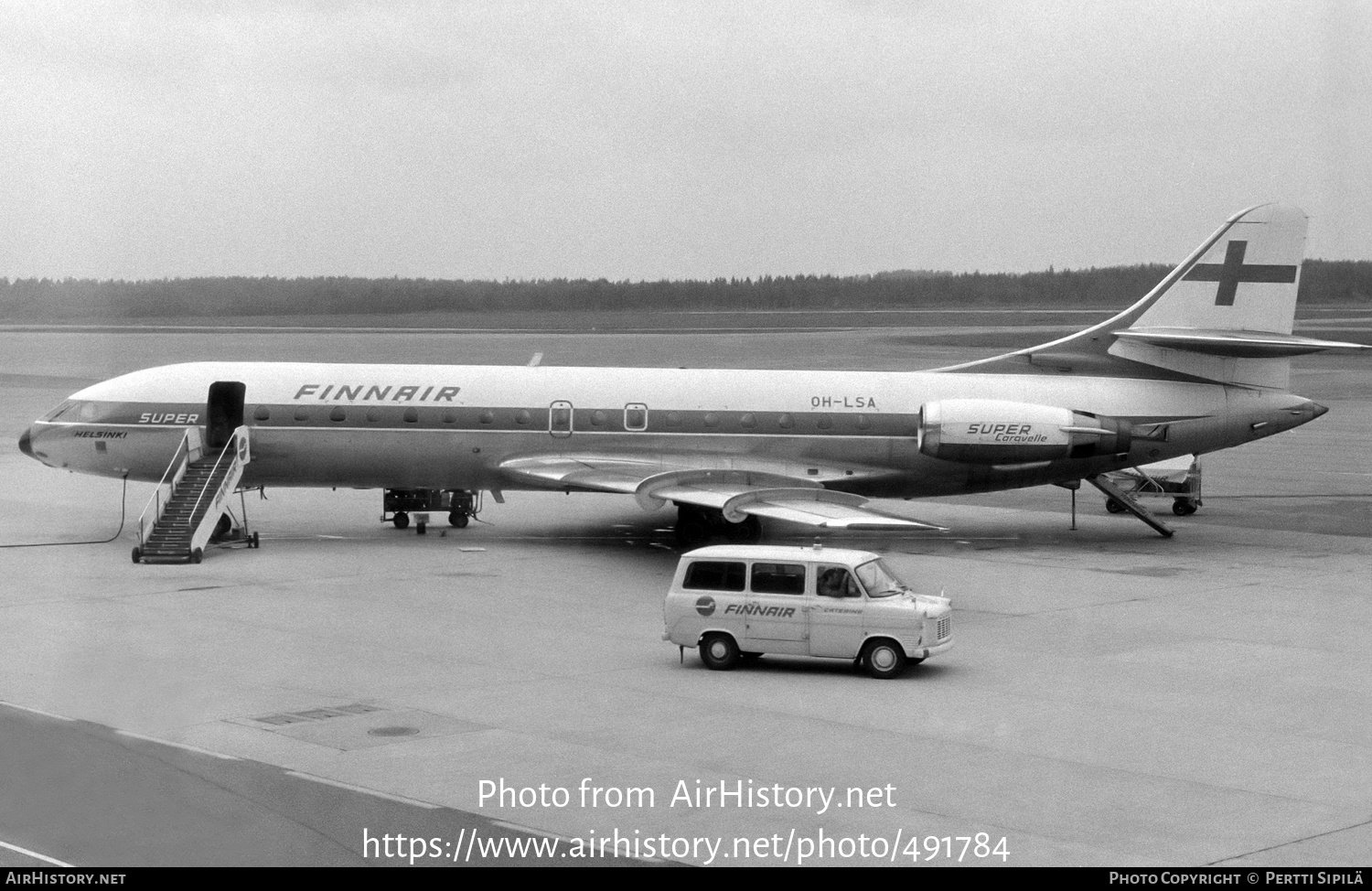 Aircraft Photo of OH-LSA | Sud SE-210 Caravelle 10B3 Super B | Finnair