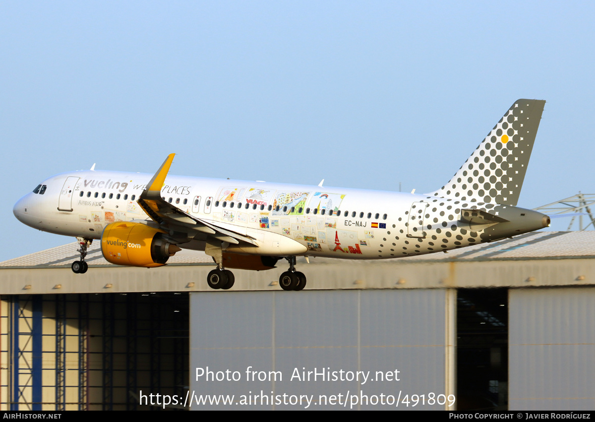 Aircraft Photo of EC-NAJ | Airbus A320-271N | Vueling Airlines | AirHistory.net #491809