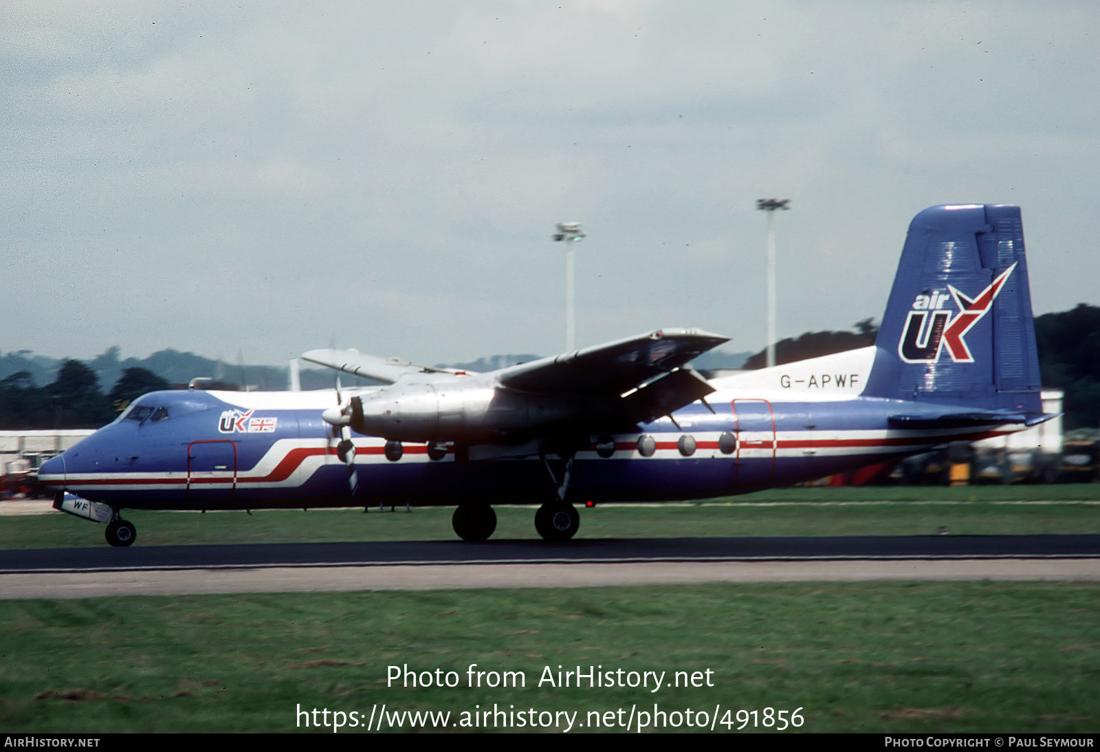 Aircraft Photo of G-APWF | Handley Page HPR-7 Herald 201 | Air UK | AirHistory.net #491856