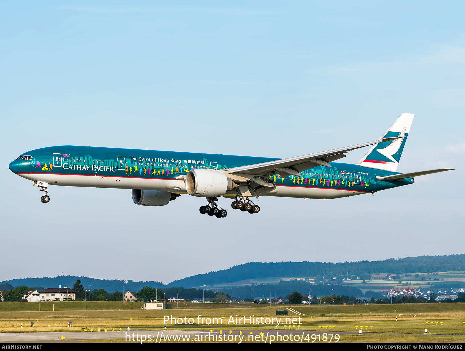 Aircraft Photo Of B Kpb Boeing Er Cathay Pacific Airways Airhistory Net