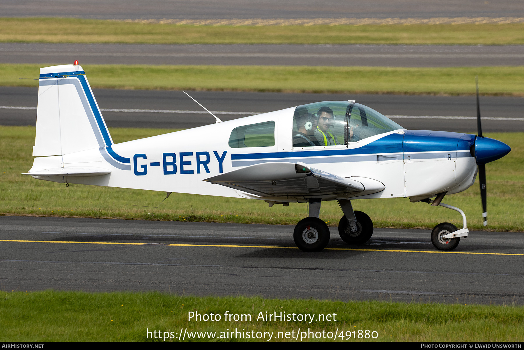 Aircraft Photo of G-BERY | American AA-1B Trainer | AirHistory.net #491880