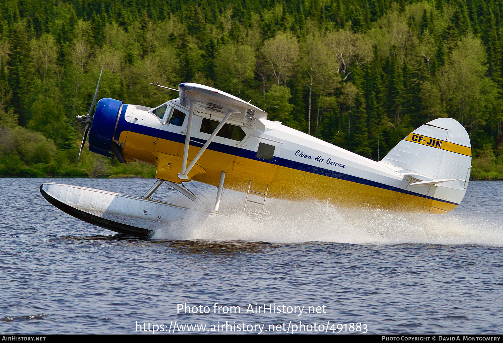 Aircraft Photo of CF-JIN | Noorduyn Norseman V | Chimo Air Service | AirHistory.net #491883