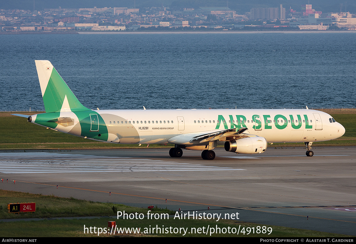 Aircraft Photo of HL8281 | Airbus A321-231 | Air Seoul | AirHistory.net #491889