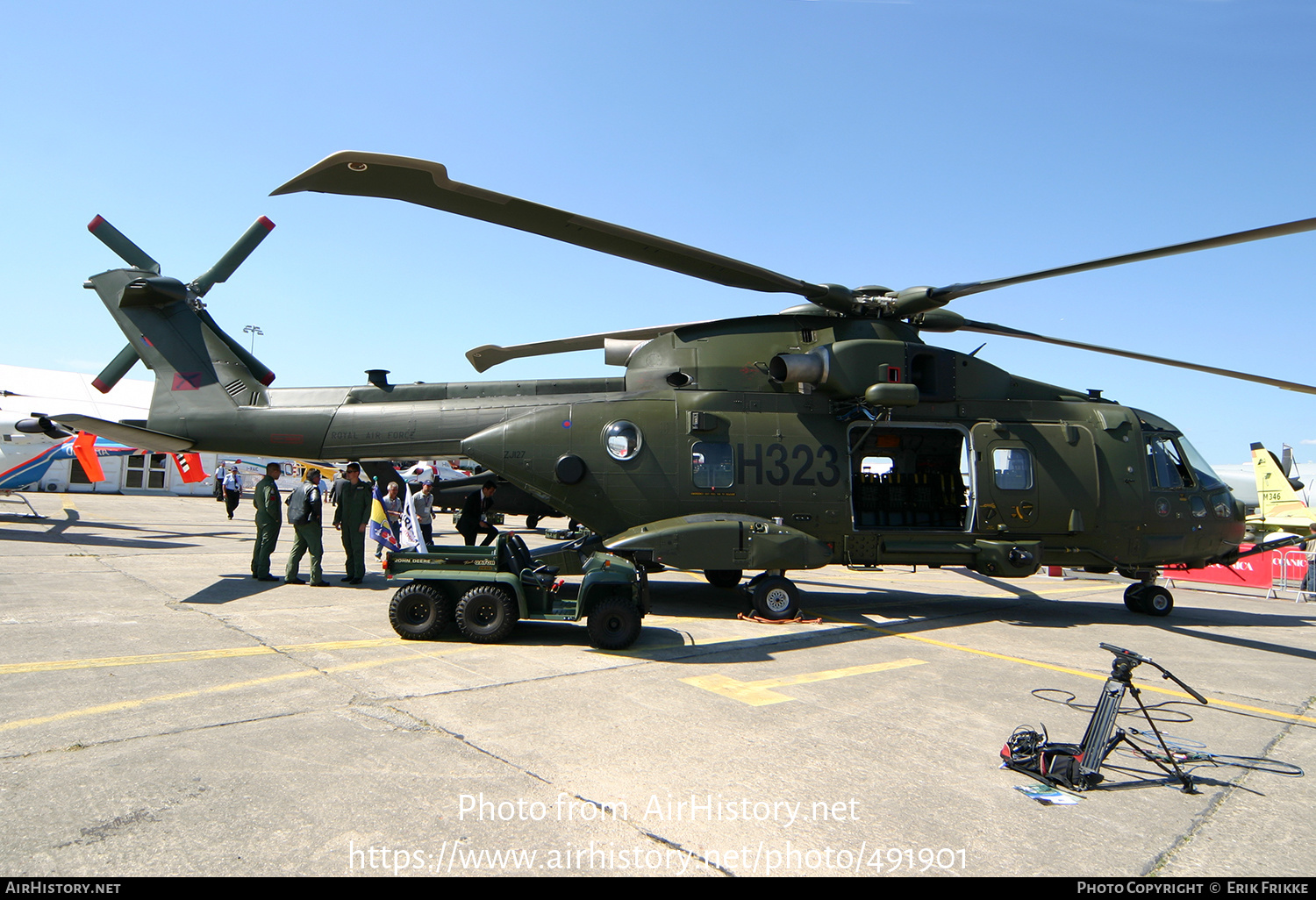 Aircraft Photo of ZJ127 | EHI EH101-411 Merlin HC3 | UK - Air Force ...