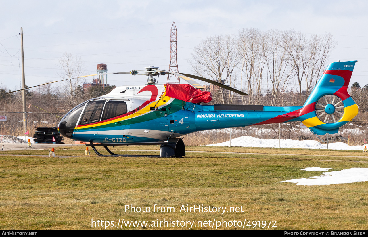 Aircraft Photo of C-GTZQ | Airbus Helicopters EC-130T-2 | Niagara Helicopters | AirHistory.net #491972