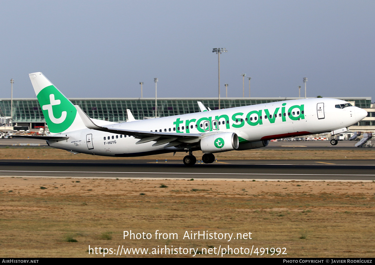 Aircraft Photo of F-HUYG | Boeing 737-8JP | Transavia | AirHistory.net #491992