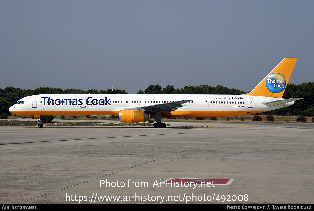 Aircraft Photo of D-ABOG | Boeing 757-330 | Thomas Cook Airlines | AirHistory.net #492008