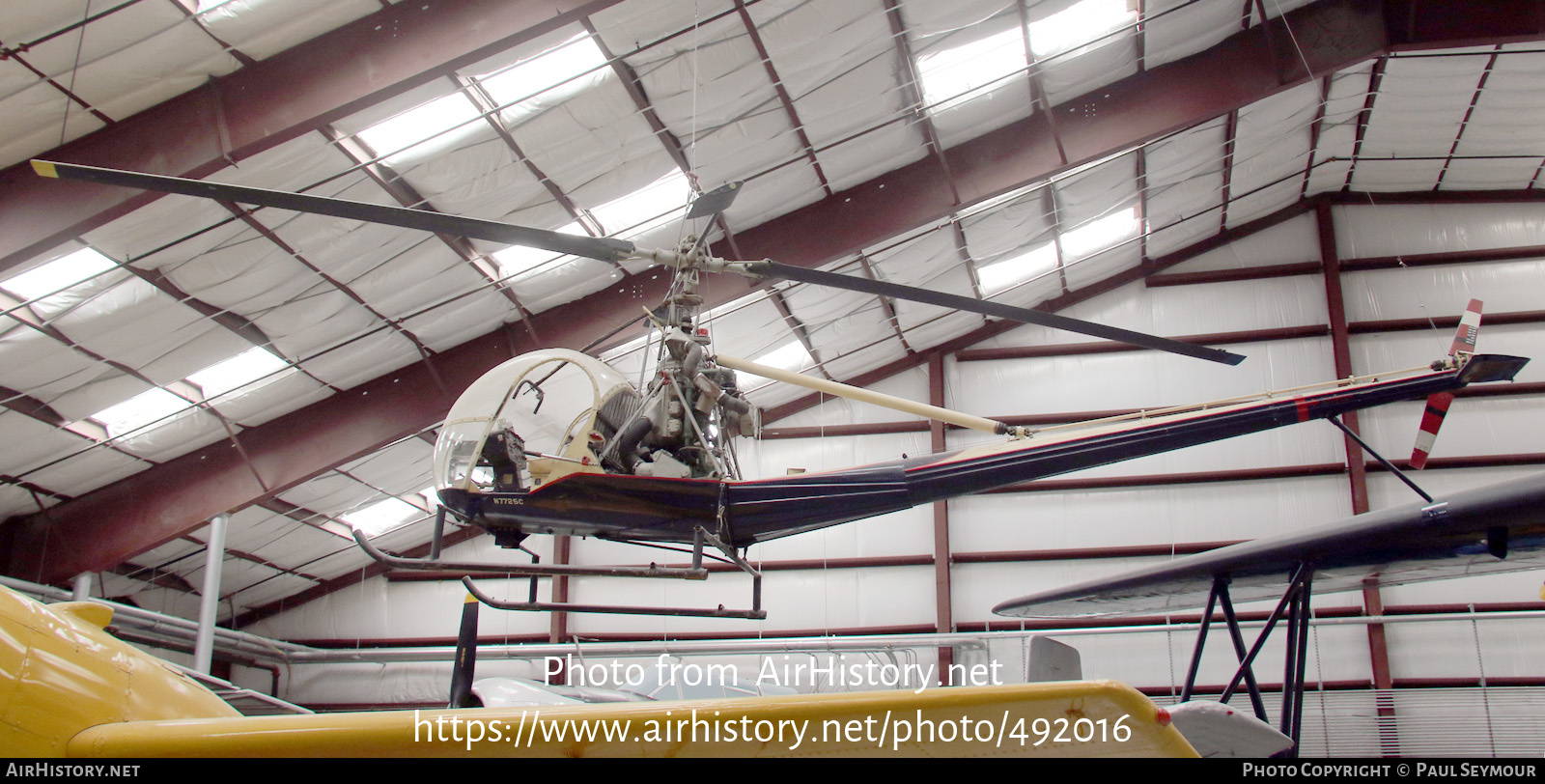 Aircraft Photo of N7725C | Hiller UH-12C | AirHistory.net #492016