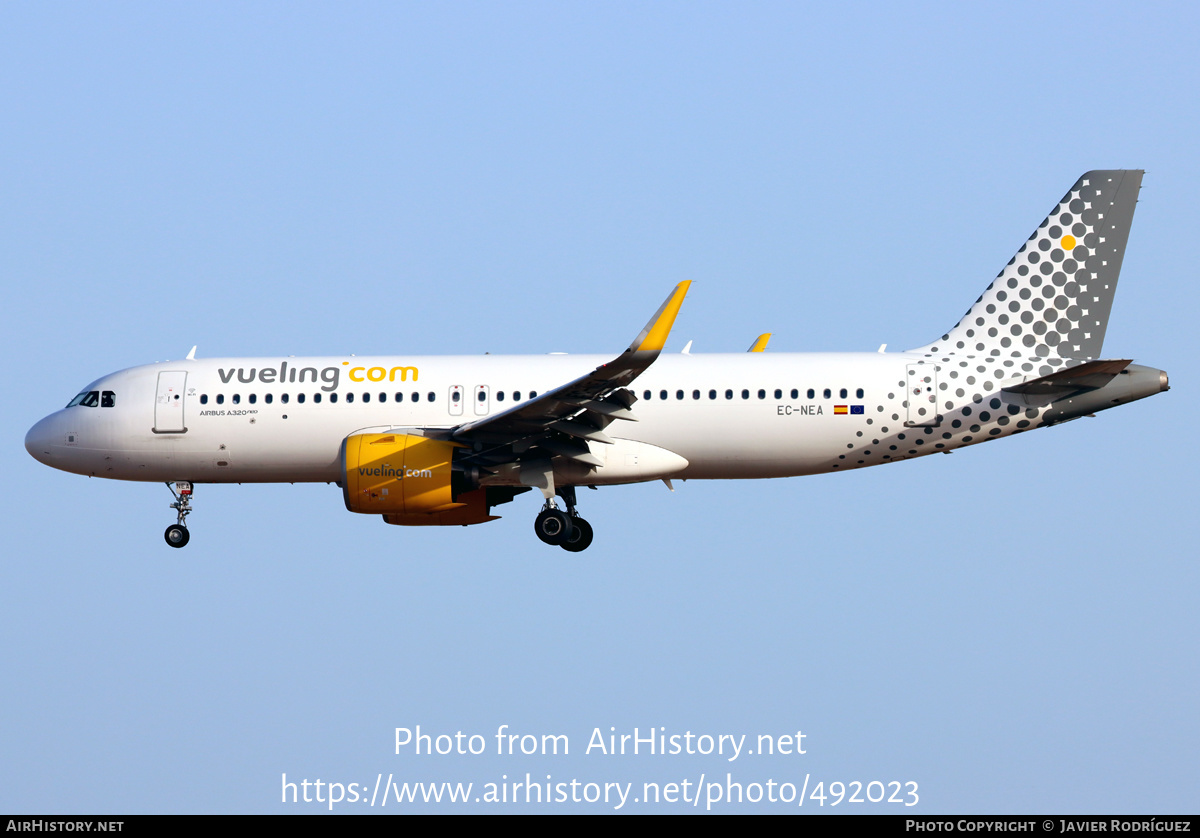 Aircraft Photo of EC-NEA | Airbus A320-271N | Vueling Airlines | AirHistory.net #492023