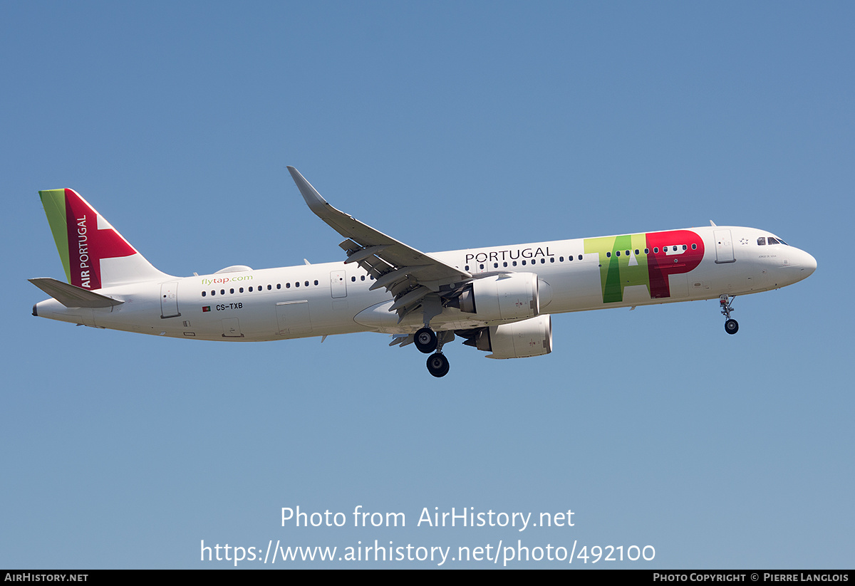 Aircraft Photo of CS-TXB | Airbus A321-251NX | TAP Air Portugal | AirHistory.net #492100