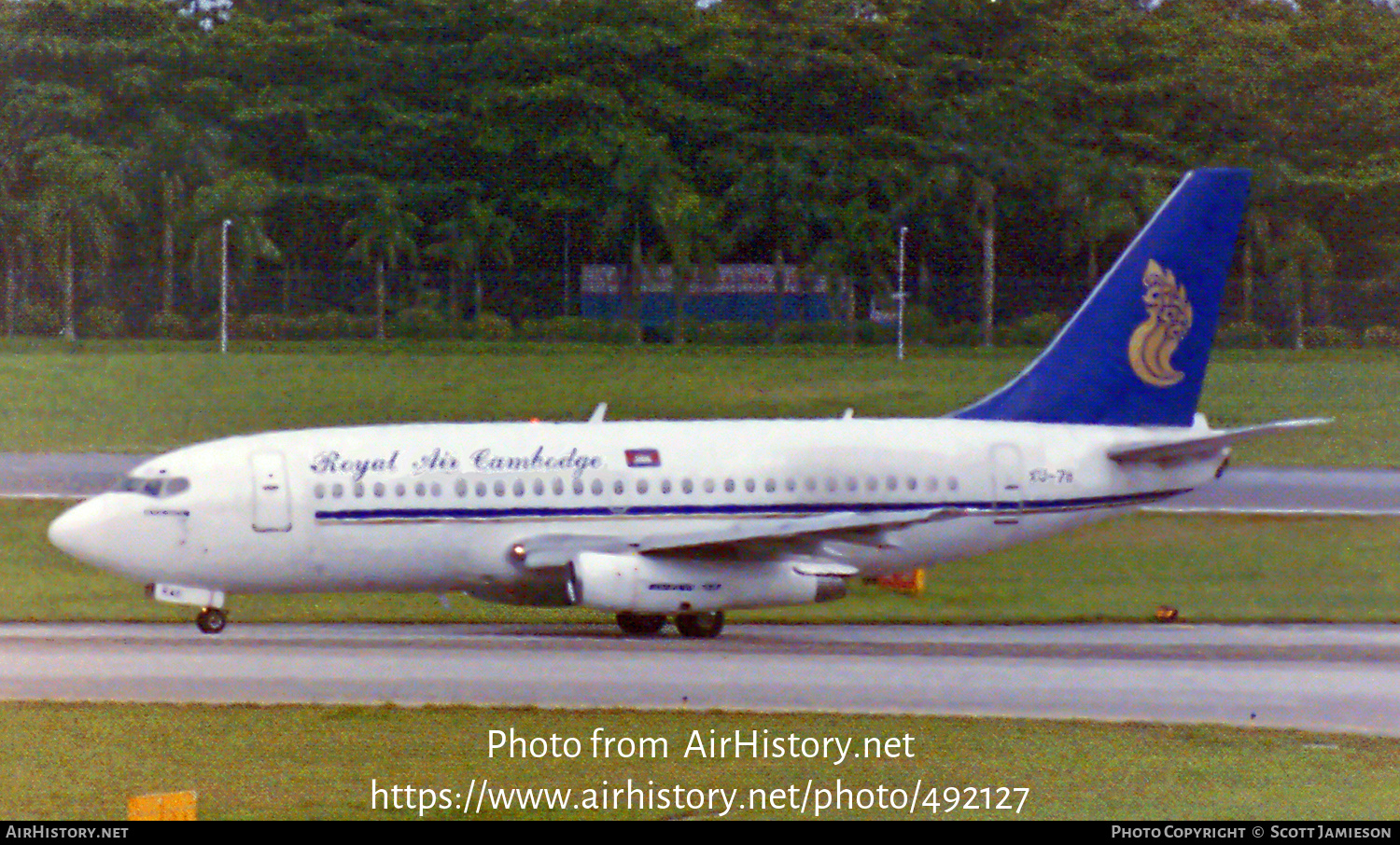 Aircraft Photo of XU-711 | Boeing 737-248C | Royal Air Cambodge | AirHistory.net #492127