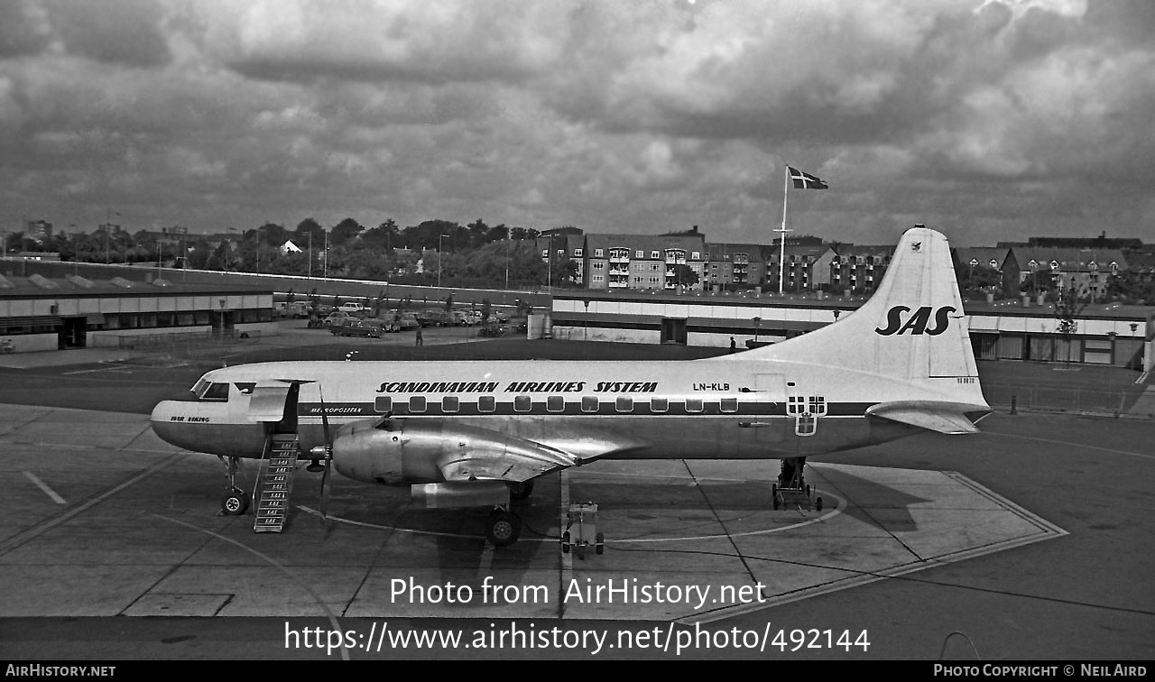 Aircraft Photo of LN-KLB | Convair 440-75 Metropolitan | Scandinavian Airlines System - SAS | AirHistory.net #492144