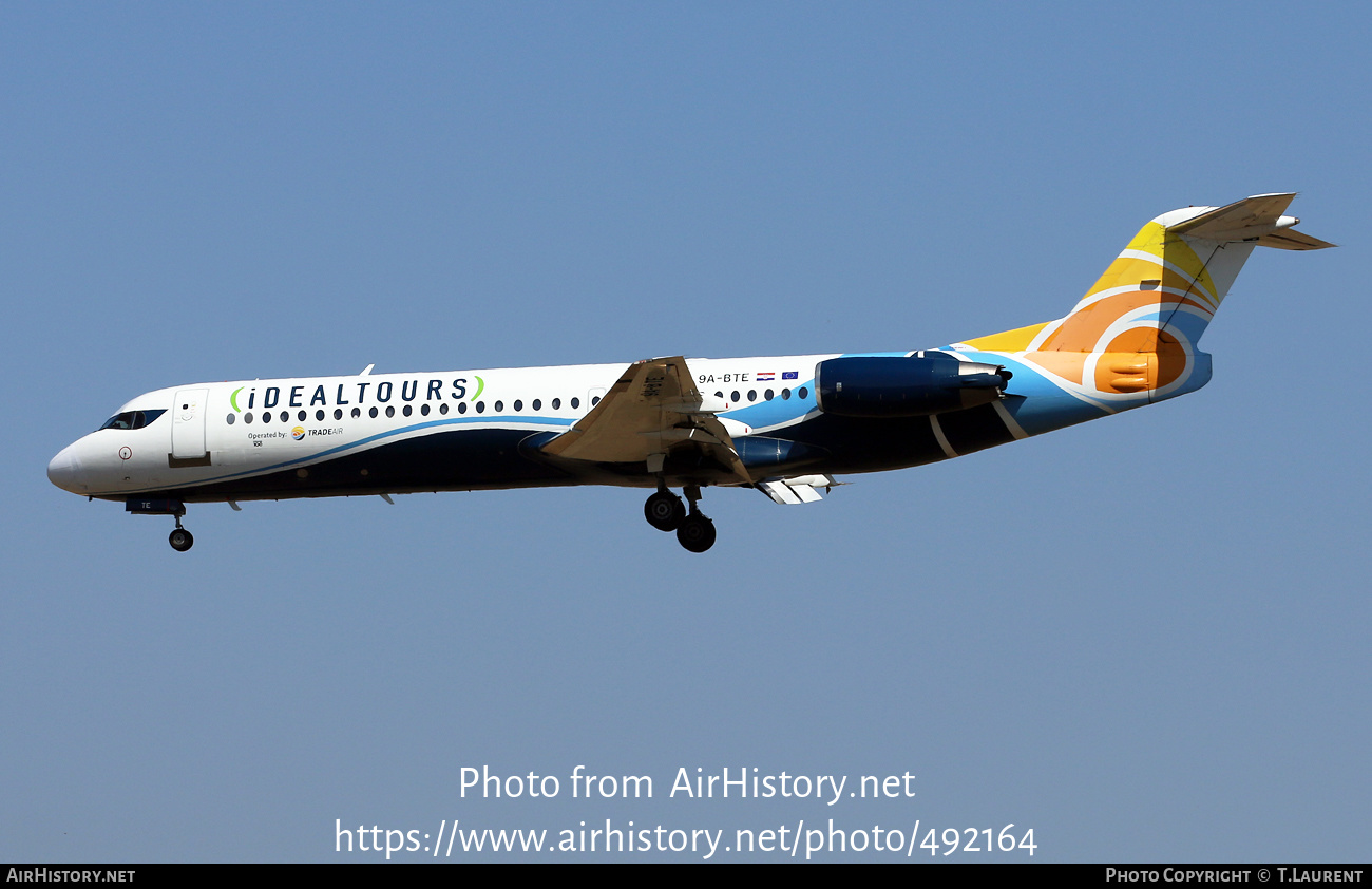 Aircraft Photo of 9A-BTE | Fokker 100 (F28-0100) | Trade Air | AirHistory.net #492164