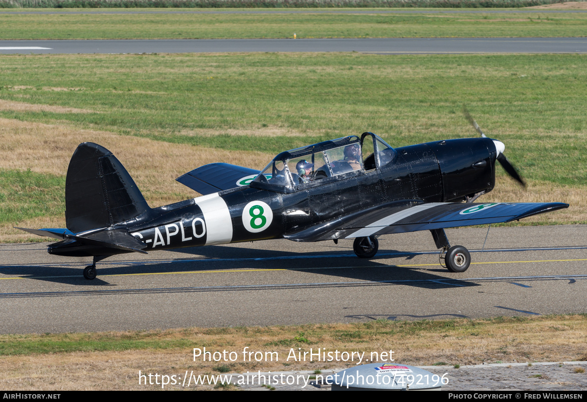 Aircraft Photo of G-APLO | De Havilland DHC-1 Chipmunk Mk22A | AirHistory.net #492196