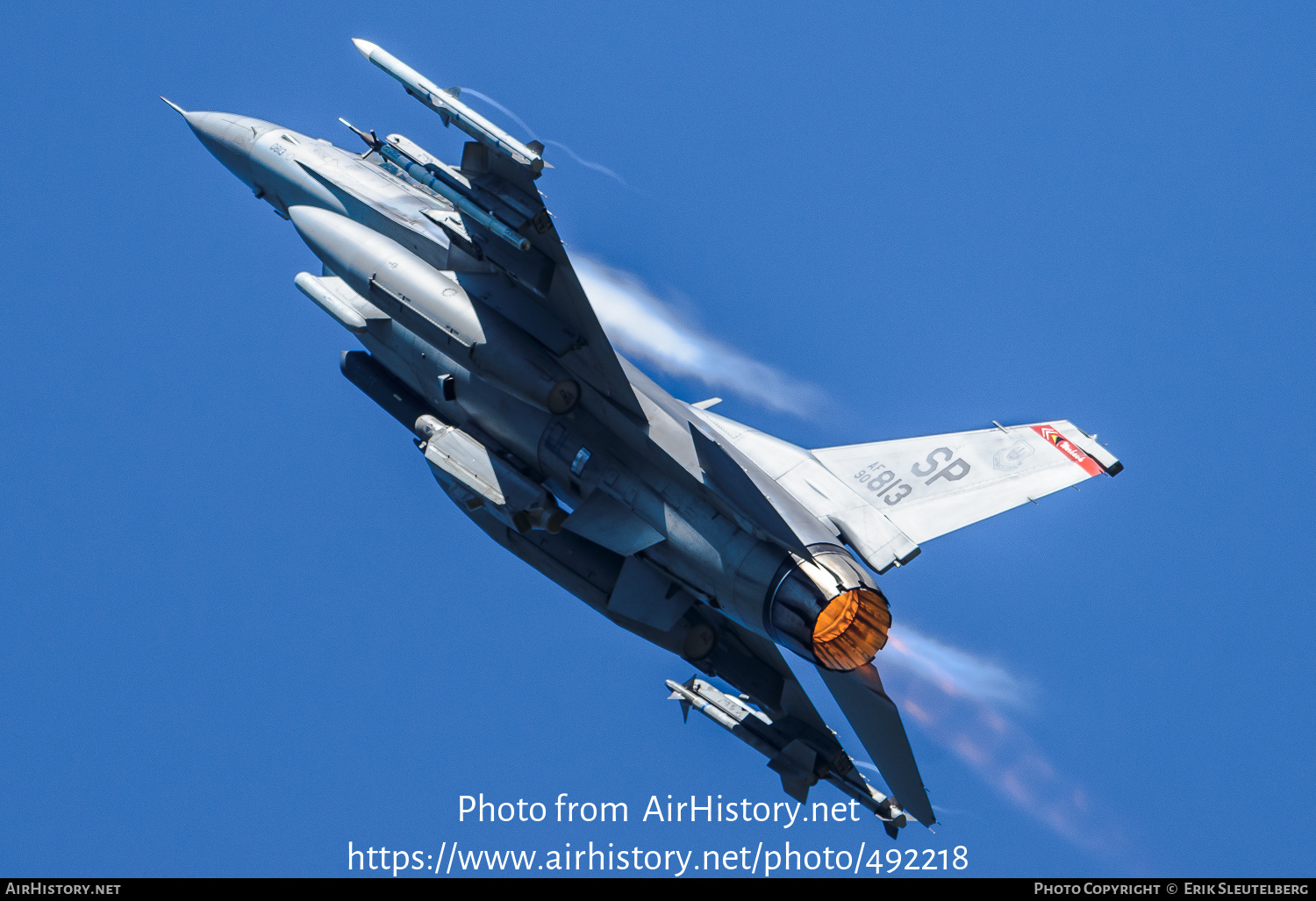 Aircraft Photo of 90-0813 / AF90-813 | Lockheed F-16CM Fighting Falcon | USA - Air Force | AirHistory.net #492218