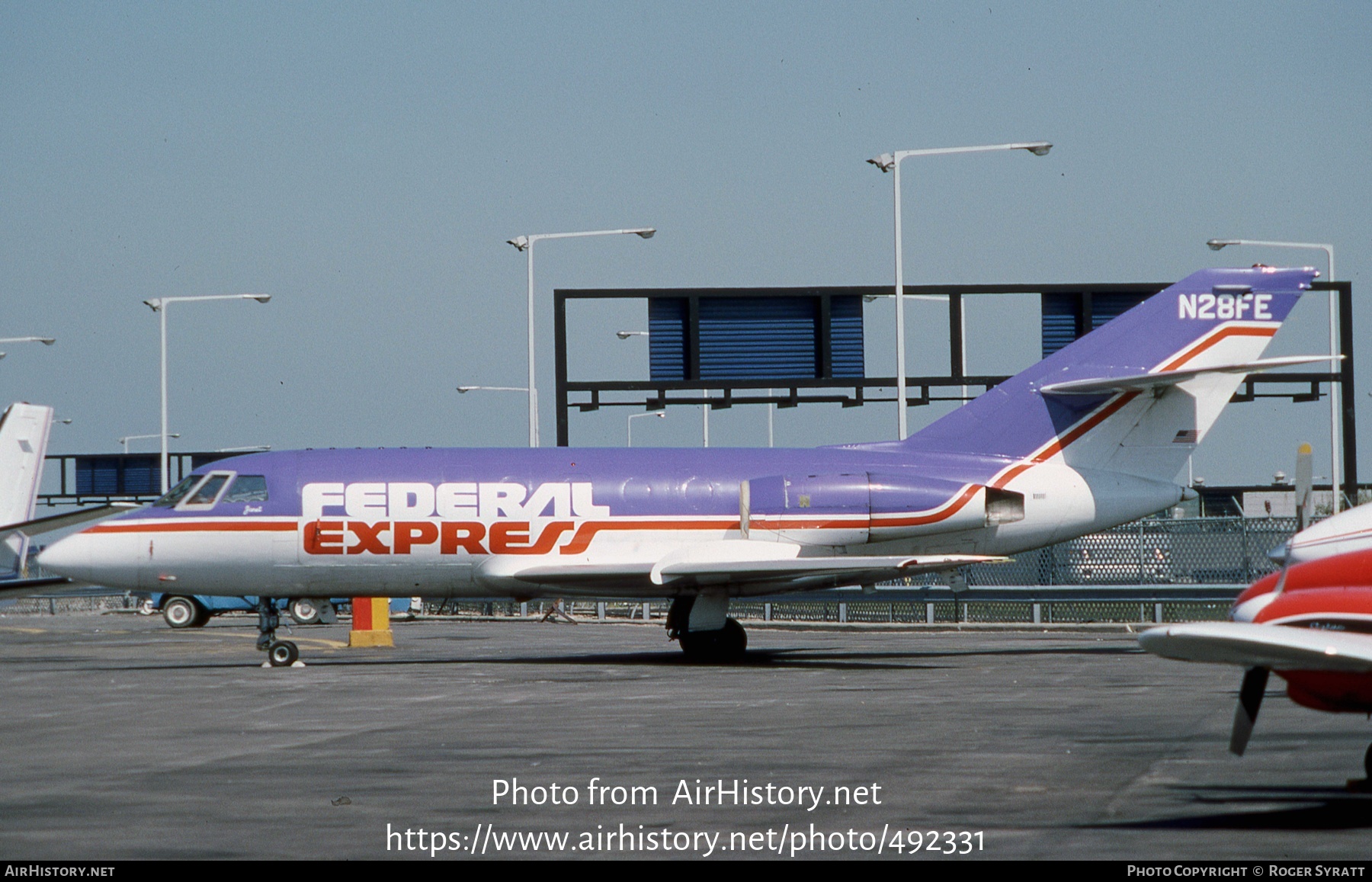 Aircraft Photo of N28FE | Dassault Falcon 20DC | Federal Express | AirHistory.net #492331