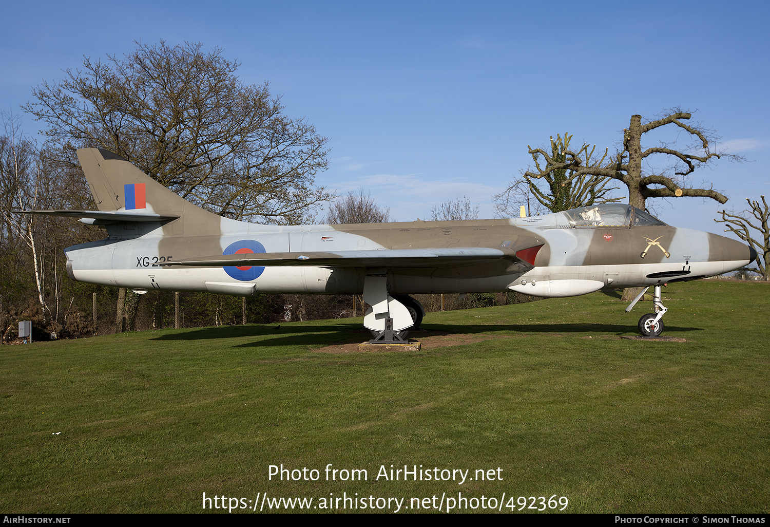 Aircraft Photo of XG225 | Hawker Hunter F6A | UK - Air Force | AirHistory.net #492369