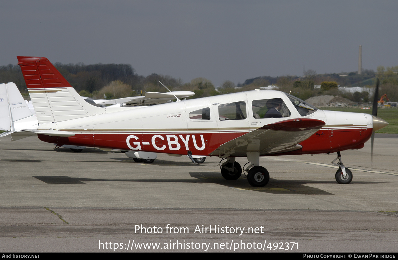 Aircraft Photo of G-CBYU | Piper PA-28-161 Cherokee Warrior III | AirHistory.net #492371