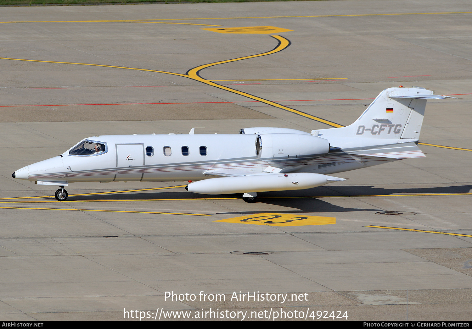 Aircraft Photo of D-CFTG | Gates Learjet 35A | AirHistory.net #492424