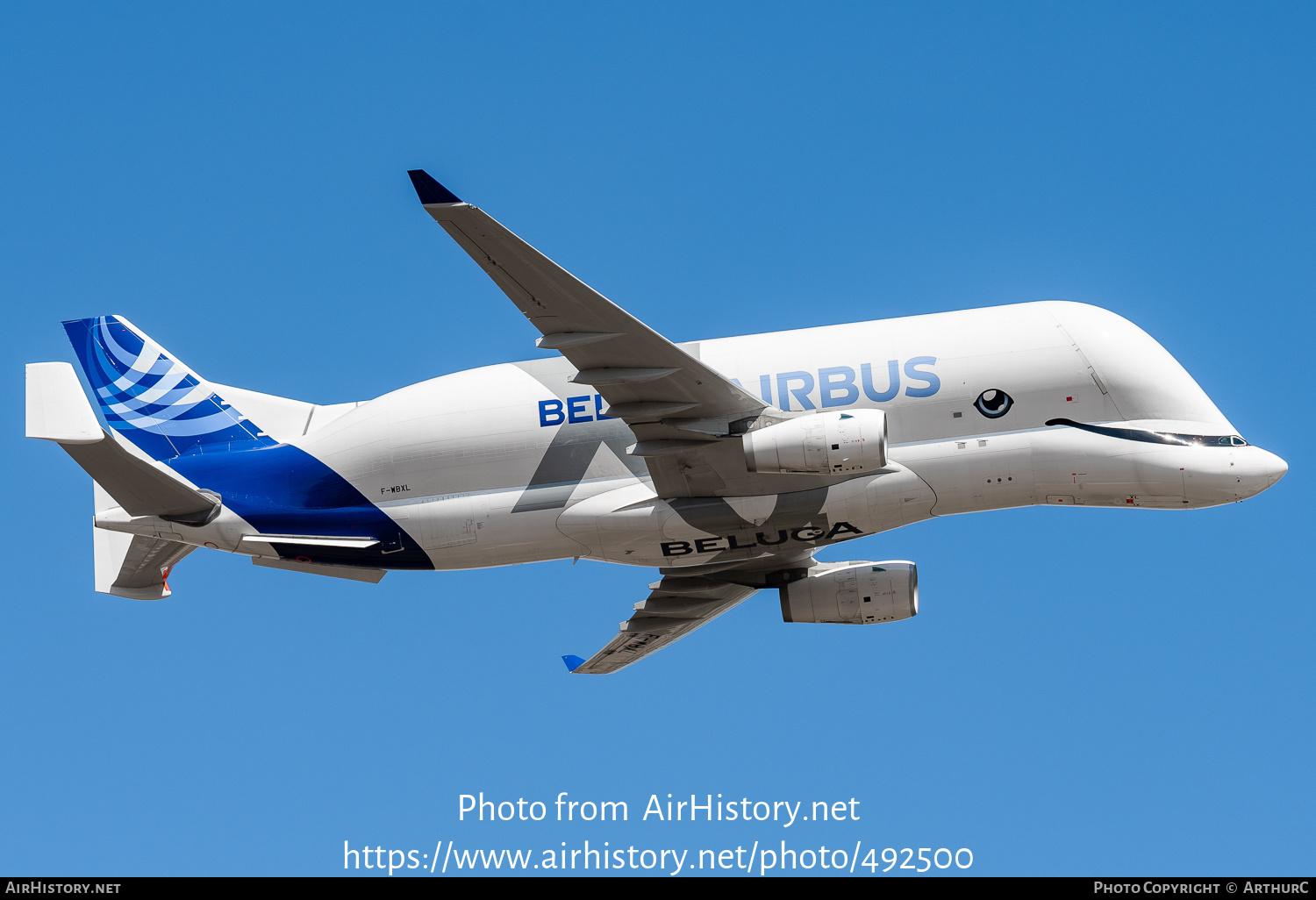 Aircraft Photo of F-WBXL | Airbus A330-743L Beluga XL | Airbus | AirHistory.net #492500