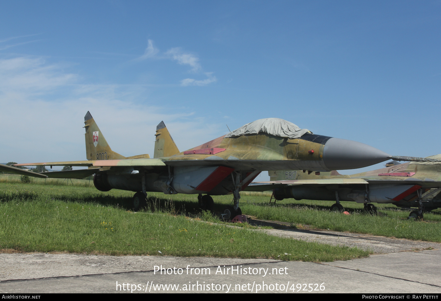 Aircraft Photo of 8003 | Mikoyan-Gurevich MiG-29A (9-12A) | Slovakia - Air Force | AirHistory.net #492526