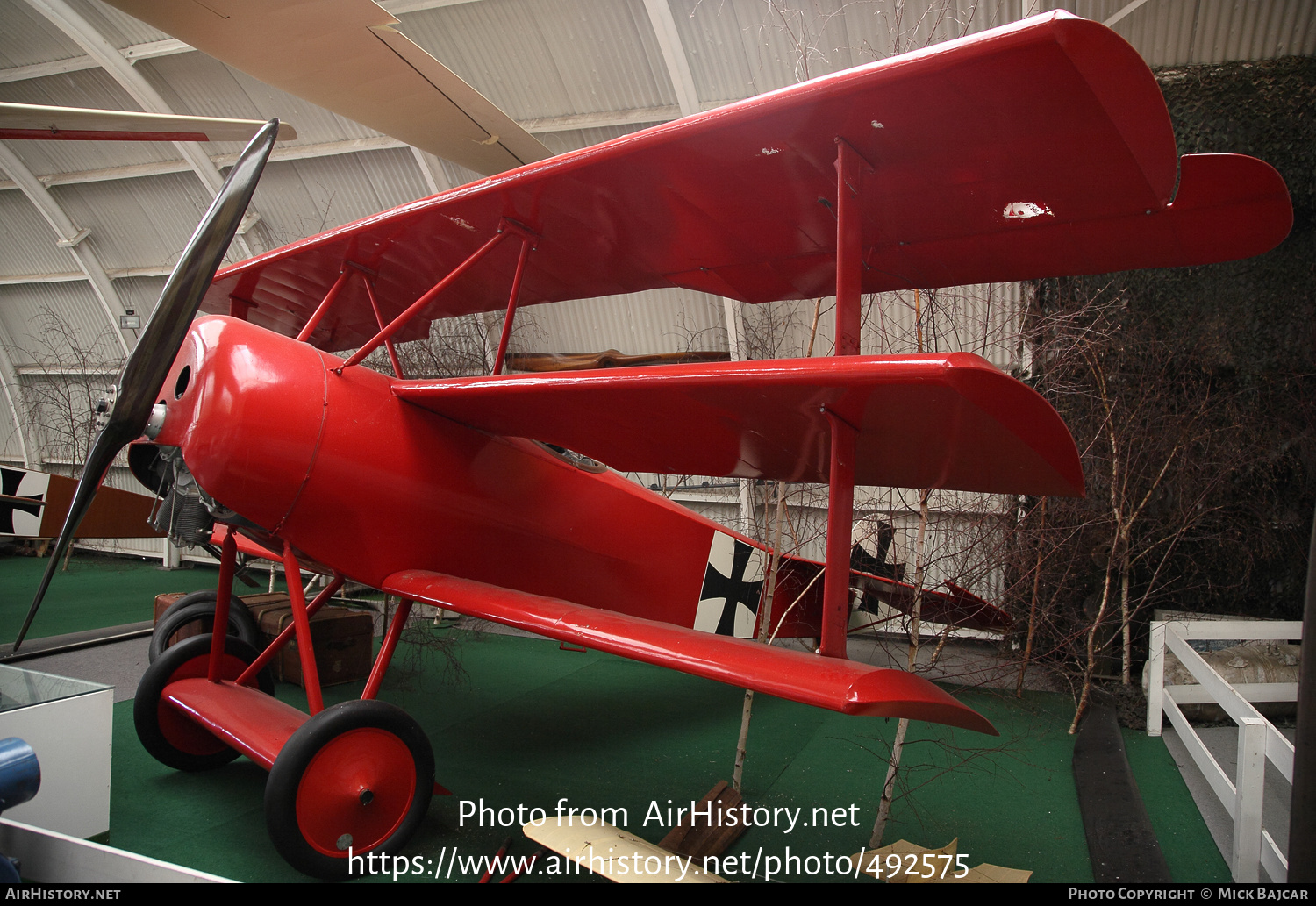 Aircraft Photo of No Reg | Fokker Dr.1 (replica) | Germany - Air Force | AirHistory.net #492575