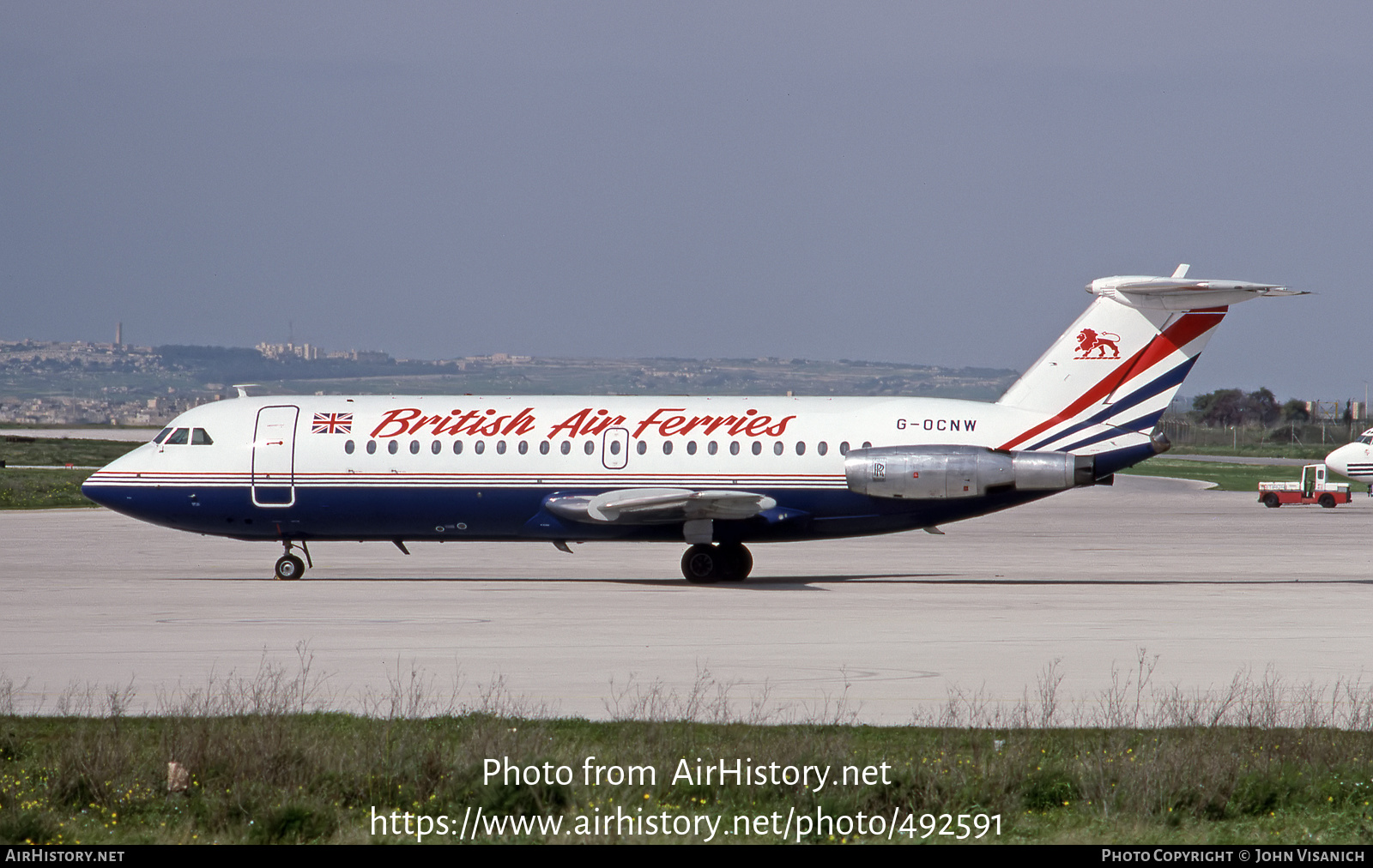 Aircraft Photo of G-OCNW | BAC 111-201AC One-Eleven | British Air Ferries - BAF | AirHistory.net #492591