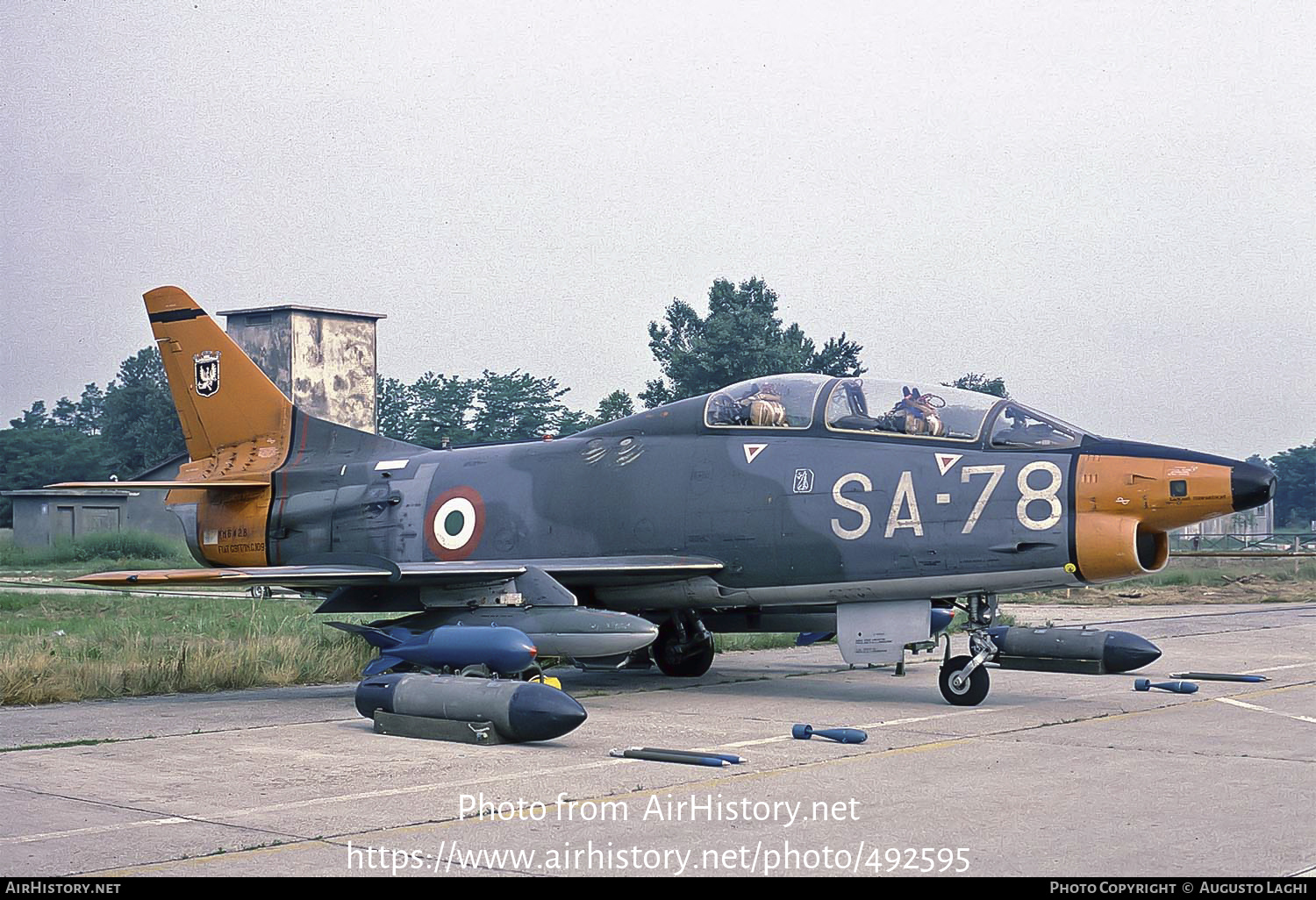 Aircraft Photo of MM6428 | Fiat G-91T/1 | Italy - Air Force | AirHistory.net #492595