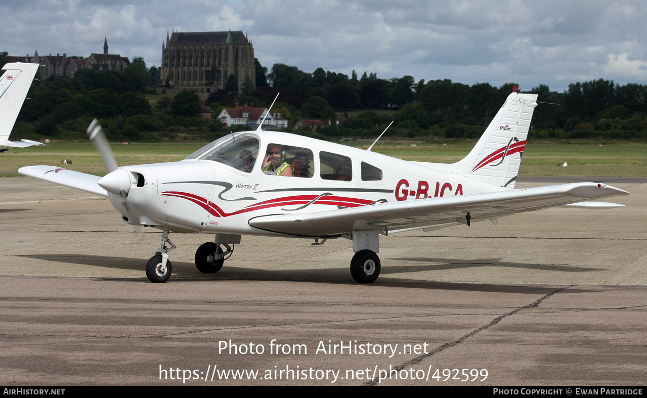 Aircraft Photo of G-BJCA | Piper PA-28-161 Cadet | AirHistory.net #492599