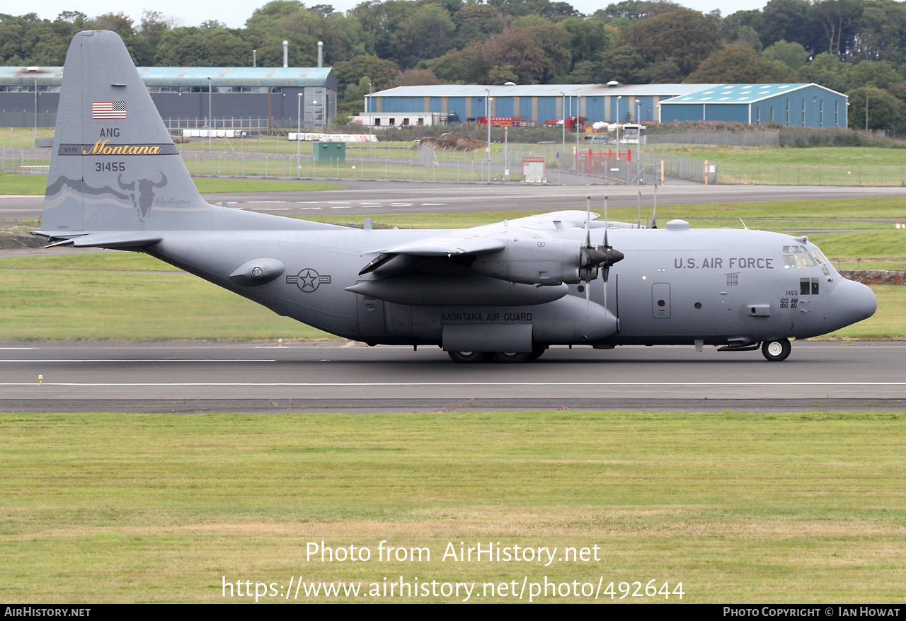 Aircraft Photo of 93-1455 / 31455 | Lockheed C-130H Hercules | USA - Air Force | AirHistory.net #492644